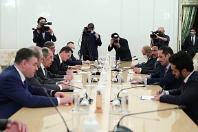 Вступительное слово Министра иностранных дел Российской Федерации С.В.Лаврова в ходе переговоров с Министром иностранных дел Катара Мухаммедом Бен Абдель Рахманом Аль Тани, Москва, 11 сентября 2021 года